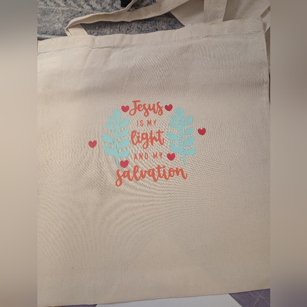 Tote bag Jesus Is My Salvation
